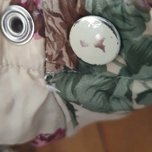 Vintage NAF NAF Floral Puffer Size M/L - Picture 7 of 8